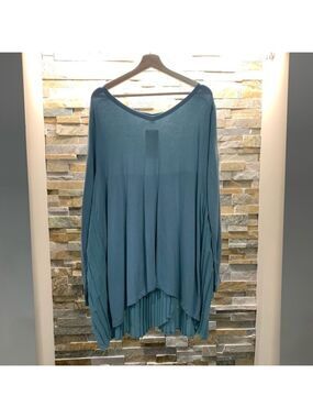 Sejour Blue Tourmaline Top (PLUS SIZE)